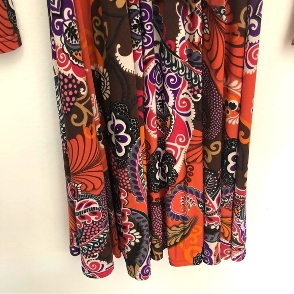 Uncle Frank Mod Floral Paisley Dress - Picture 7 of 16